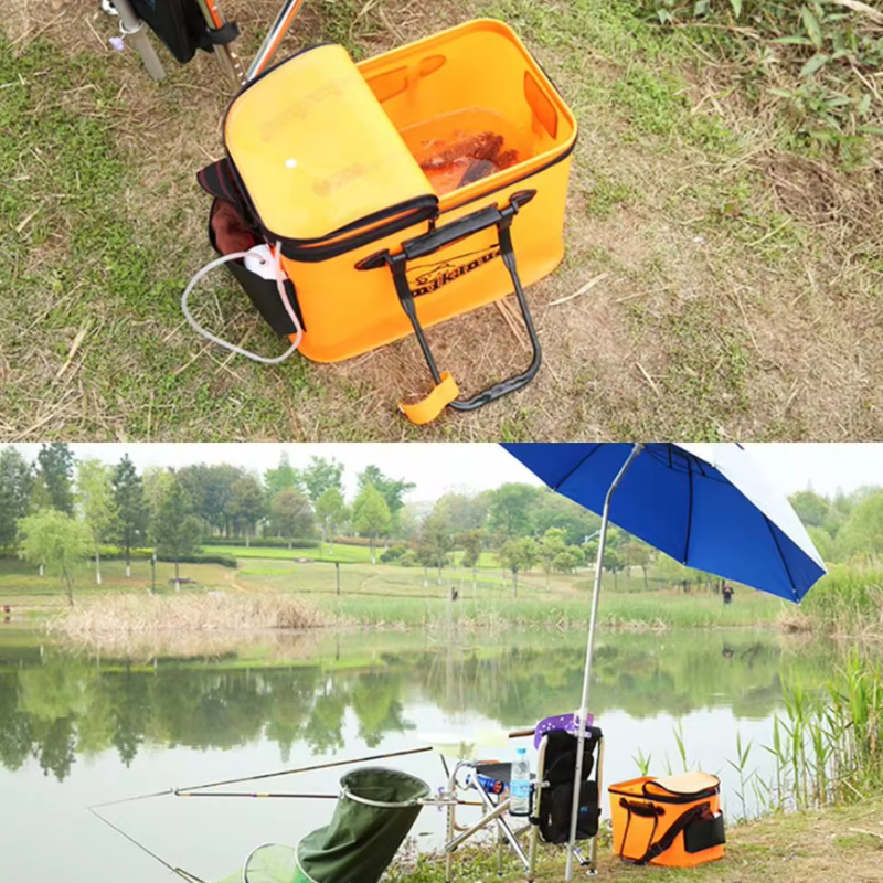 Foldable Waterproof Fishing Bucket