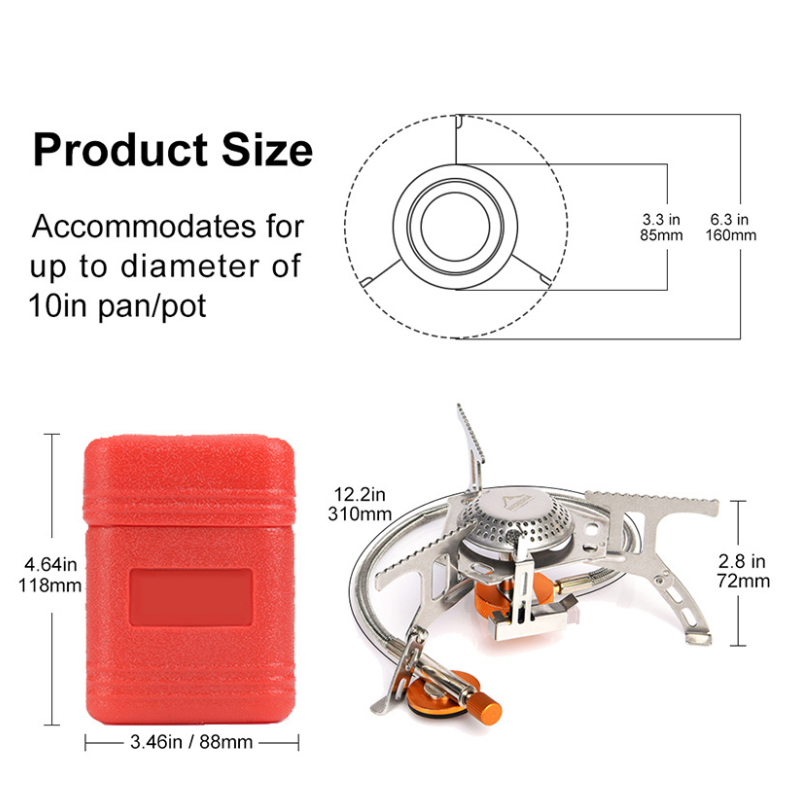 Foldable Camping Gas Stove