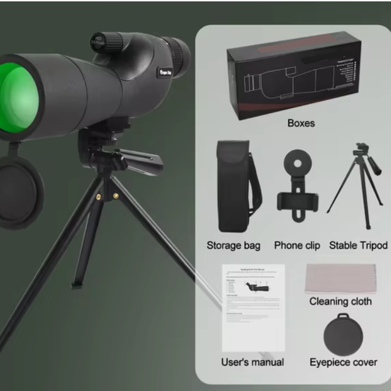 25-75X60 Spotting Scopes for Target Shooting