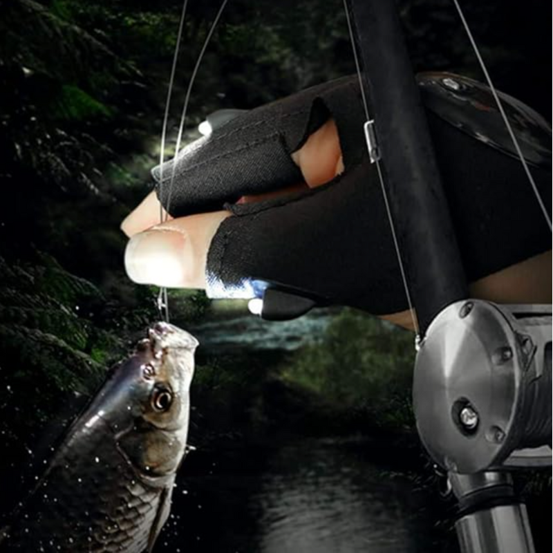 LED Flashlight Waterproof Gloves