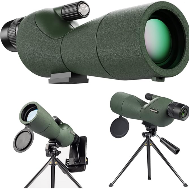 25-75X60 Spotting Scopes for Target Shooting