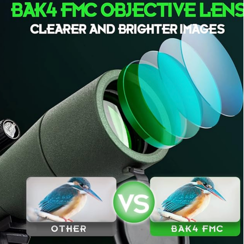 25-75X60 Spotting Scopes for Target Shooting