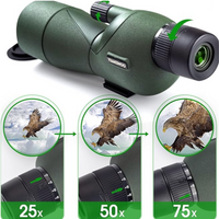 Thumbnail for 25-75X60 Spotting Scopes for Target Shooting